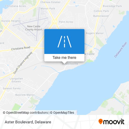 Mapa de Aster Boulevard