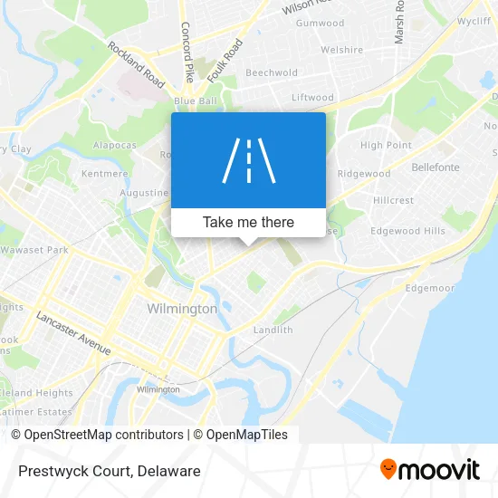 Prestwyck Court map