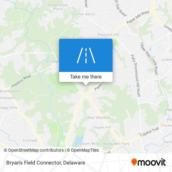 Bryan's Field Connector map