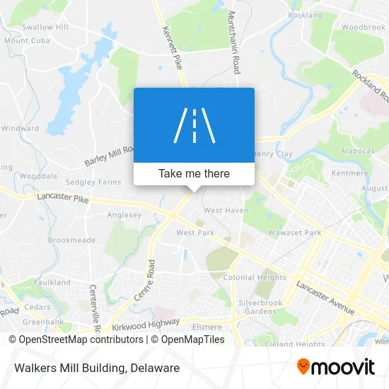 Walkers Mill Building map