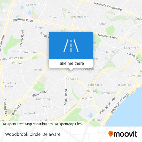 Mapa de Woodbrook Circle