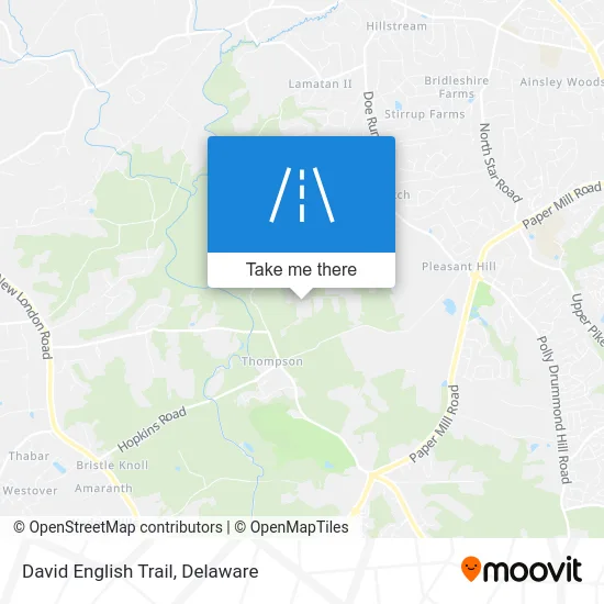 David English Trail map