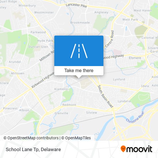 Mapa de School Lane Tp