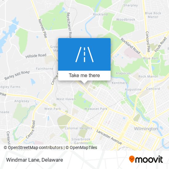 Mapa de Windmar Lane