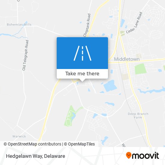 Mapa de Hedgelawn Way