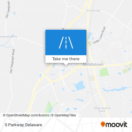 Mapa de S Parkway