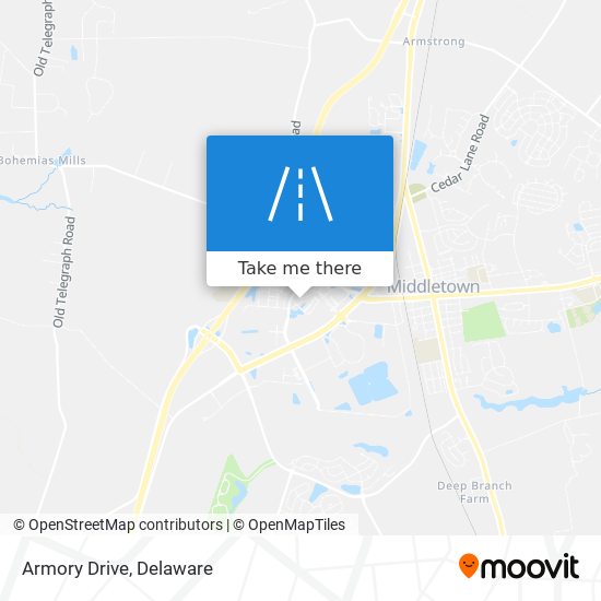 Mapa de Armory Drive