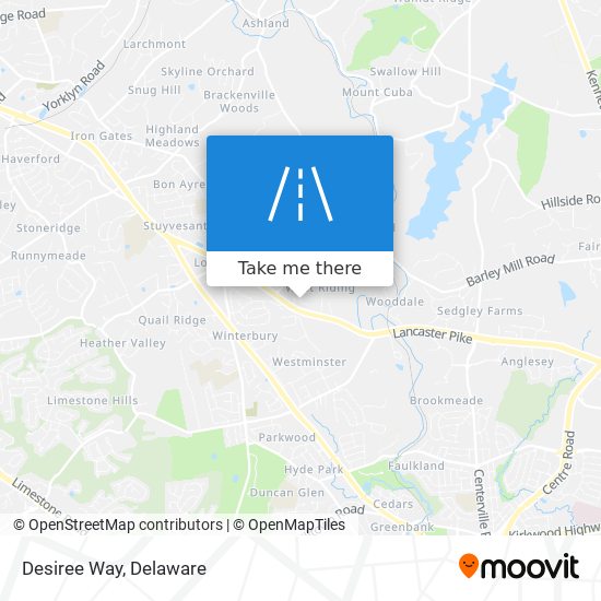 Mapa de Desiree Way