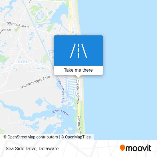 Sea Side Drive map
