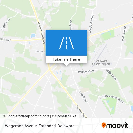 Wagamon Avenue Extended map