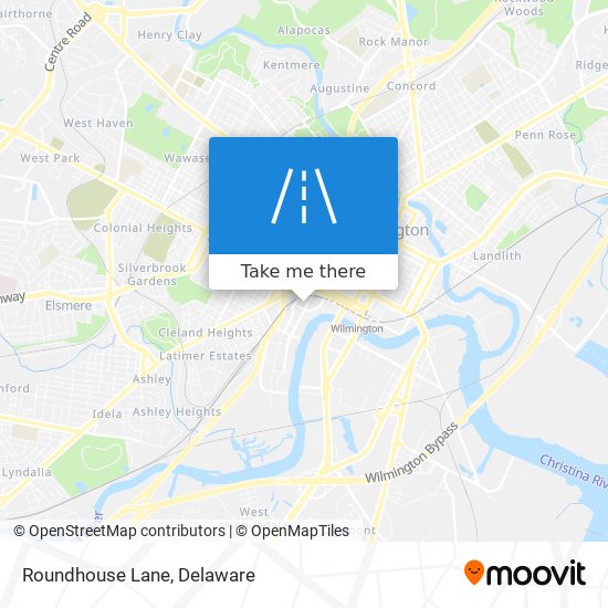 Mapa de Roundhouse Lane