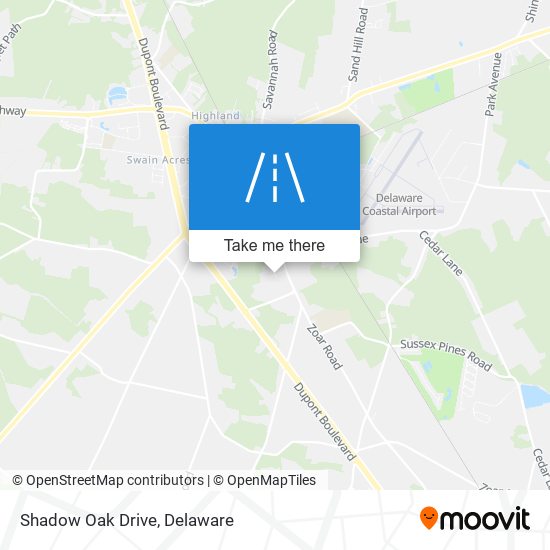 Mapa de Shadow Oak Drive