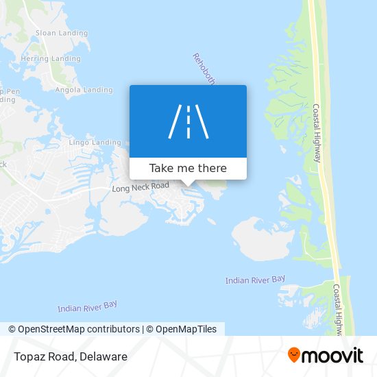 Mapa de Topaz Road