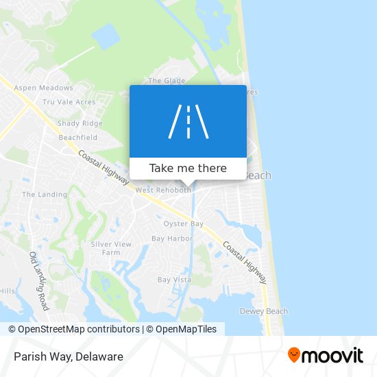 Mapa de Parish Way