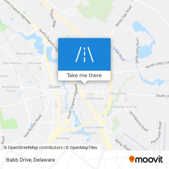 Babb Drive map