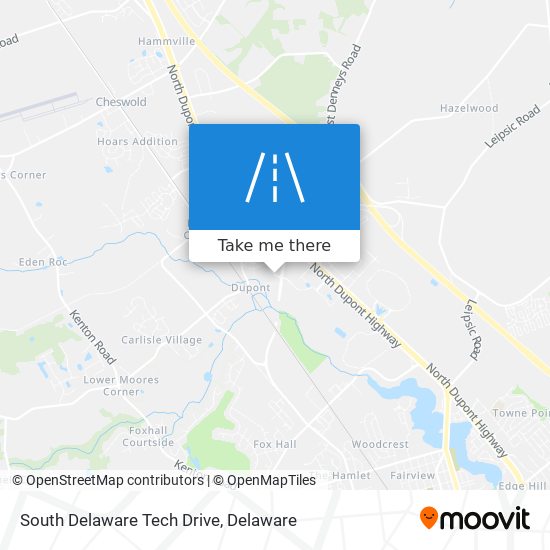 Mapa de South Delaware Tech Drive
