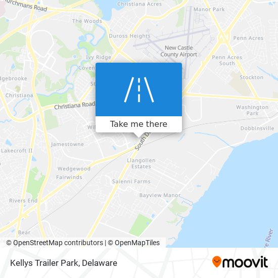 Mapa de Kellys Trailer Park
