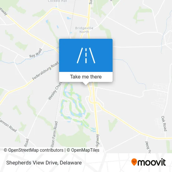 Shepherds View Drive map