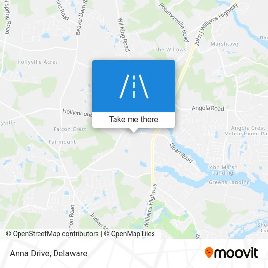 Anna Drive map