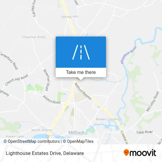Lighthouse Estates Drive map