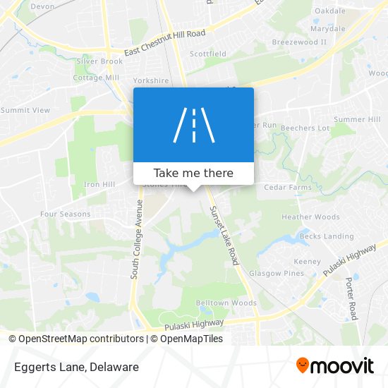Mapa de Eggerts Lane