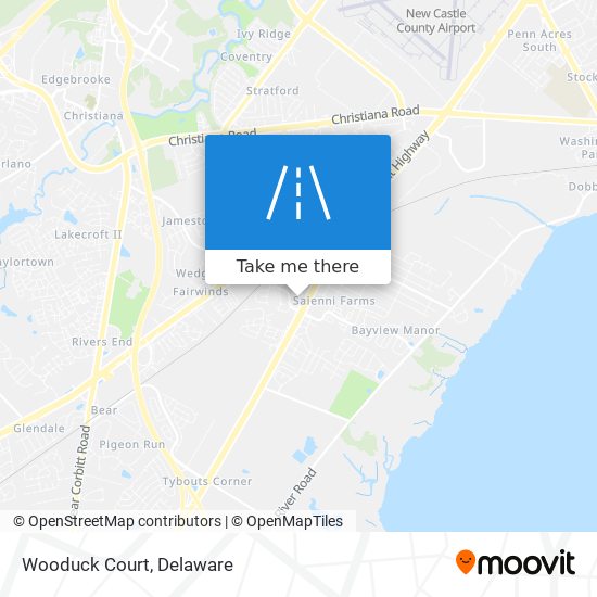 Mapa de Wooduck Court