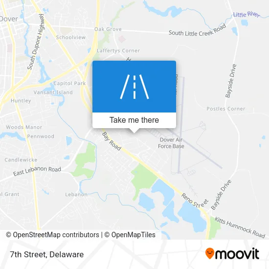 7th Street map