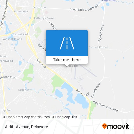 Mapa de Airlift Avenue
