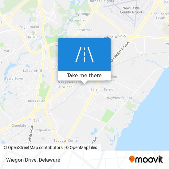 Mapa de Wiegon Drive
