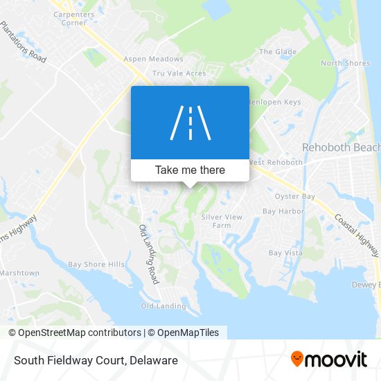 South Fieldway Court map