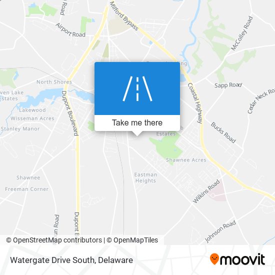 Mapa de Watergate Drive South