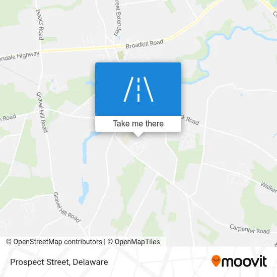 Prospect Street map