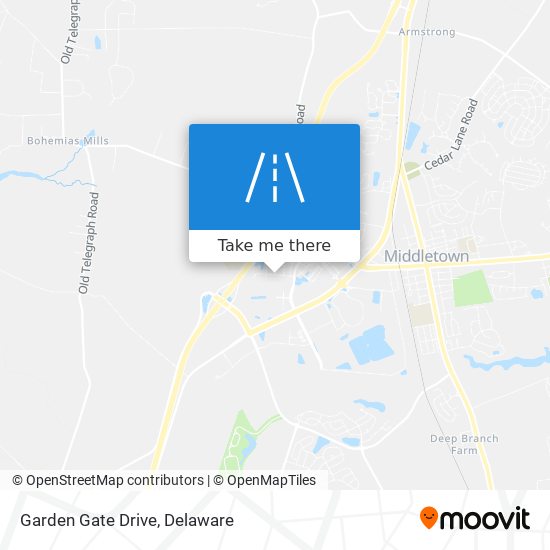 Mapa de Garden Gate Drive