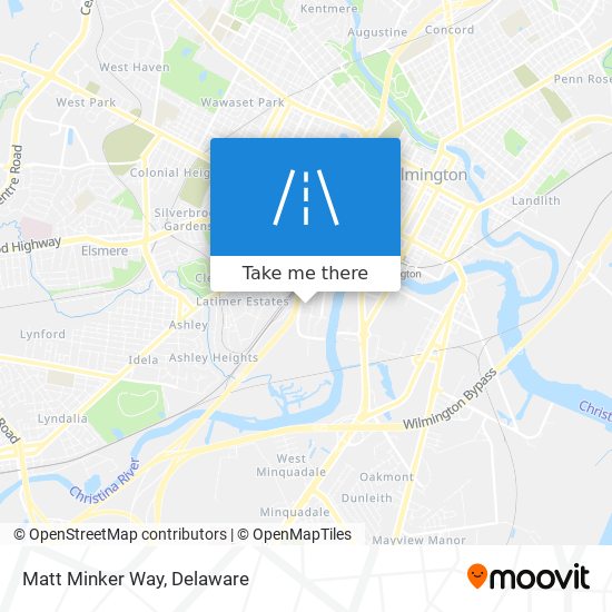 Mapa de Matt Minker Way