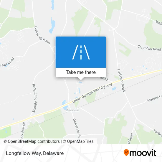 Longfellow Way map