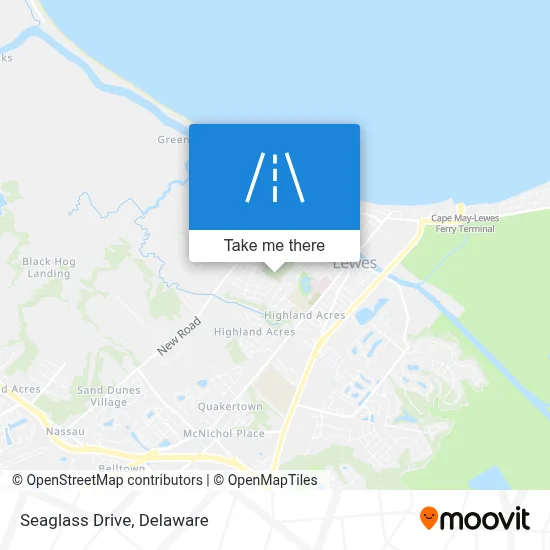Seaglass Drive map