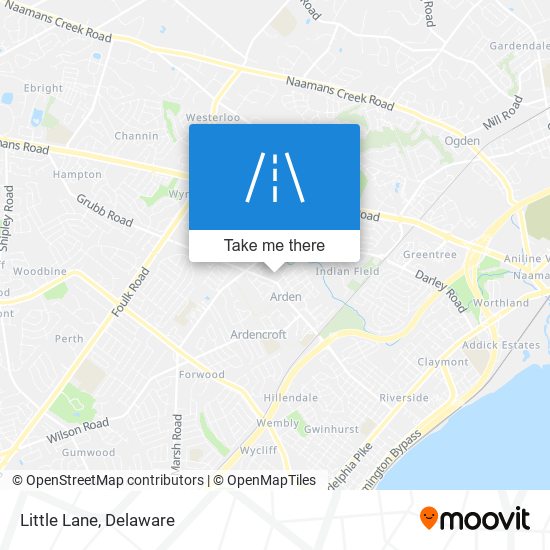 Mapa de Little Lane