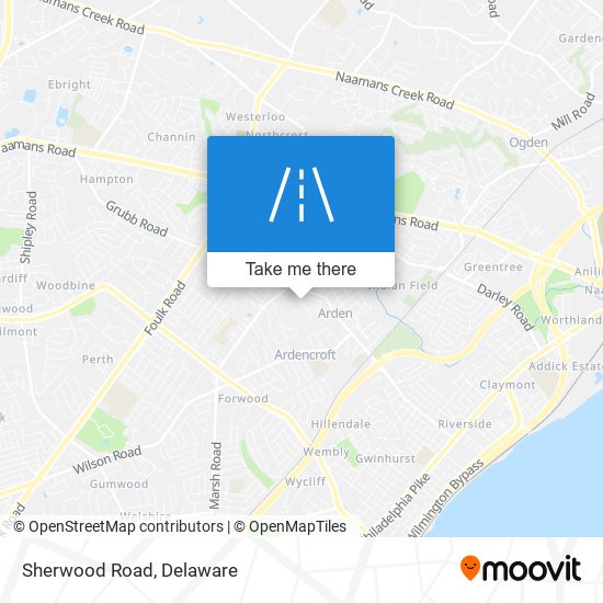 Mapa de Sherwood Road