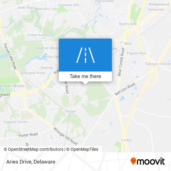 Mapa de Aries Drive
