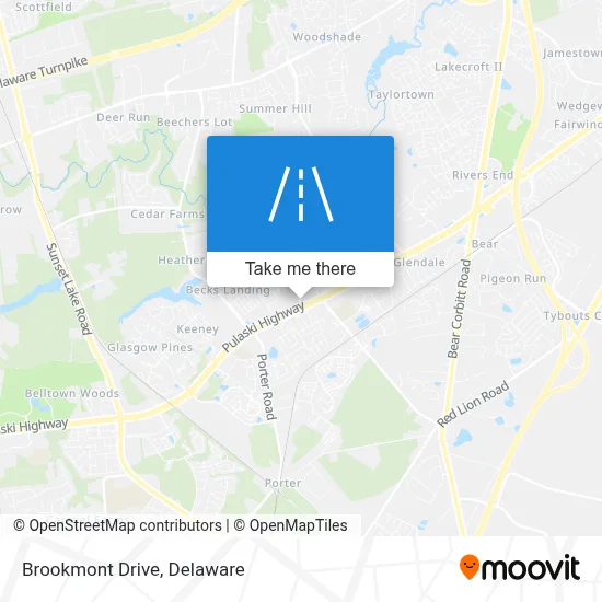 Brookmont Drive map
