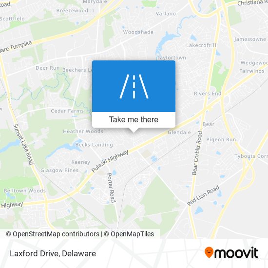 Laxford Drive map