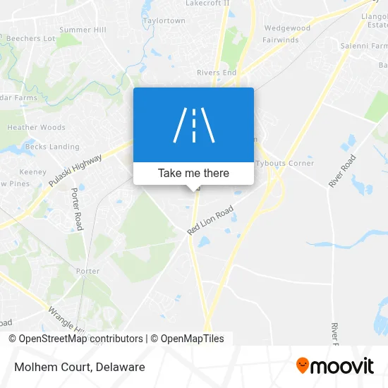 Molhem Court map