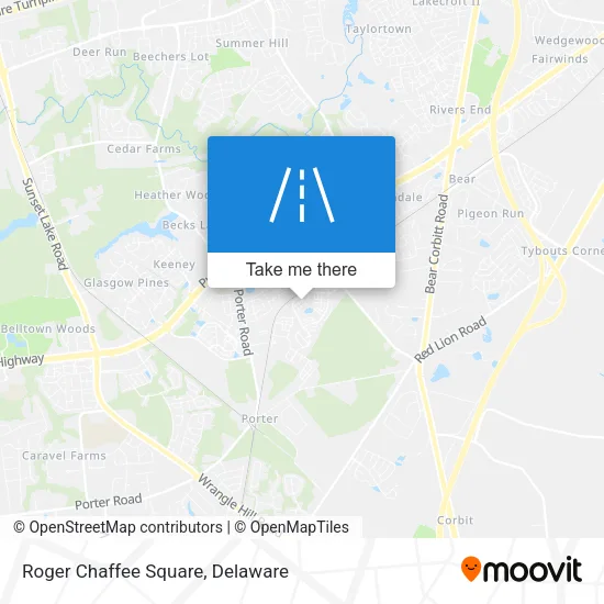 Mapa de Roger Chaffee Square