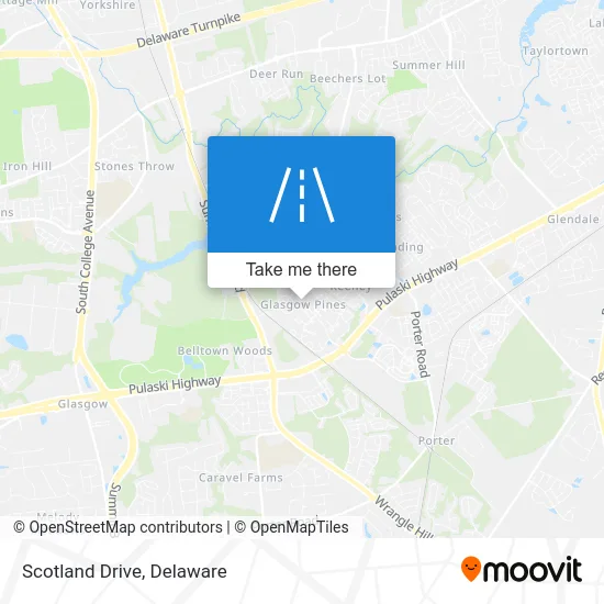 Scotland Drive map