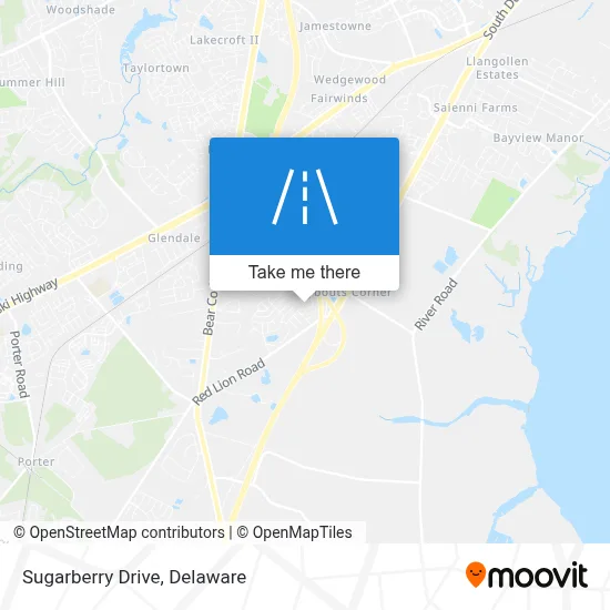 Sugarberry Drive map