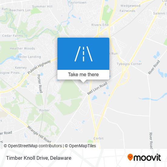 Mapa de Timber Knoll Drive