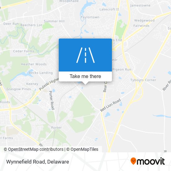 Mapa de Wynnefield Road
