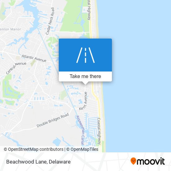 Mapa de Beachwood Lane