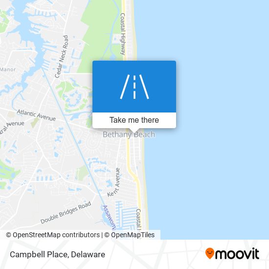 Mapa de Campbell Place