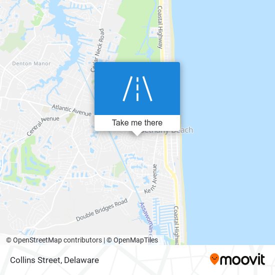 Mapa de Collins Street